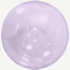 Läpinäkyvä Pyöreä Ilmapallo Violetti
