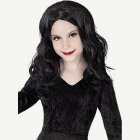 Addams Family® Morticia Addams Lasten Peruukki