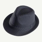 Gansteri Musta Fedora Hattu