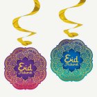 Eid Mubarak Kierrekoristeet Liila/Sininen