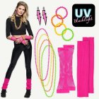80-luvun UV Neon Asustesetti