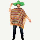 Meksikolainen Poncho Monivärinen