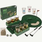 Golfjuhlapeli shottilaseilla