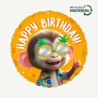 Cool Abe Happy Birthday Folioilmapallo