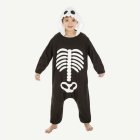 Luuranko Kigurumi Lasten Naamiaisasu