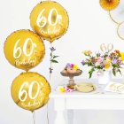 60th Birthday Foliopallo Kulta