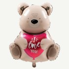I Love You Nalle Folioilmapallo