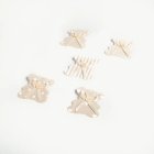 Nalle-etiketit Beige/Valkoinen