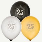 25 Vuotis Syntymäpäivä Lateksipallot