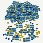 Ruotsin Lippu Konfetti