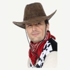 Kulunut Cowboyhattu Ruskea
