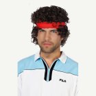 80-luvun Tennisperuukki Otsanauhalla