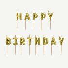 Happy Birthday Kakkukynttilät Kulta