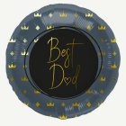 Best Dad Foliopallo Tummansininen