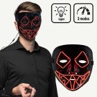 Killer Smile LED-naamari Punainen
