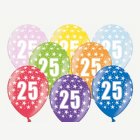 25 vuoden ilmapallot värilajitelma