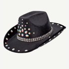 Timantti Cowboyhattu Musta