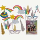 Pride Unicorn Selfie-propsit