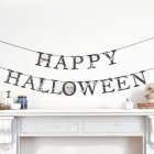 Hyvää Halloweenia Viiri Musta