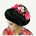 Geisha Peruukki Musta