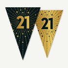 21-vuotissyntymäpäivän Viirinauha Kulta/Musta