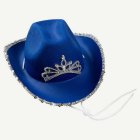 Glitter Cowboyhattu Sininen