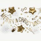 Kultainen Merry Christmas Viirinauha