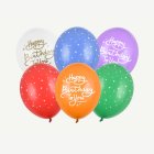 Happy Birthday -ilmapallot sekoitus