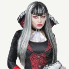 Vampyyrin Peruukki Mustaharmaa