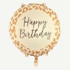 Happy Birthday -foliopallo