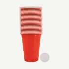 Beer Pong Kupit & Pallot Punainen