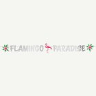 Flamingo Paradise Kirjainnauha