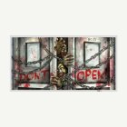 Zombi Halloween Banderolli