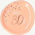 Lush Blush Happy 80th -pahvilautaset