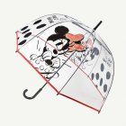 Minnie Mouse® Pilkullinen Läpinäkyvä Sateenvarjo