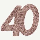 40 Vuotis Pöytänumero Ruusukulta
