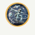 Astronautti pahvilautaset