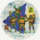 Teenage Mutant Ninja Turtles® Paperilautaset Ø 23 cm