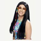 Hippiperuukki Musta