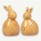 Bunny Keraaminen Kynttilänjalka Keltainen