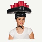 Puhallettava Beer Pong hattu