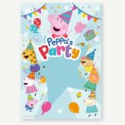 Pipsa Possu® Peppa's Party Taustaseinä