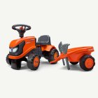 Kubota® Traktori Potkuauto Perävaunulla Oranssi