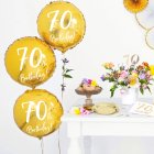 70th Birthday Foliopallo Kulta