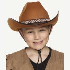 Ruskea Lasten Cowboy-hattu