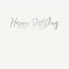 Happy Birthday Kirjainnauha Hopea