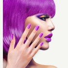 Glitter Kynnet Neonliila