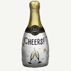 Cheers Samppanjapullo Foliopallo