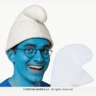 Valkoinen smurffihattu