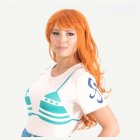 One Piece® Nami Peruukki Oranssi